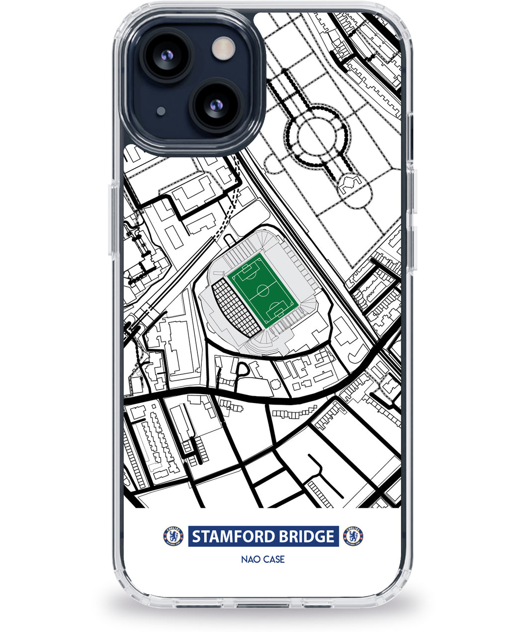 Coque stade Stamford Bridge