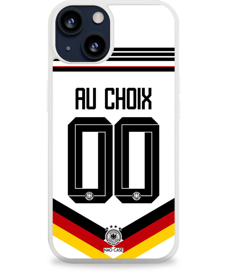 Coque football ALLEMAGNE DOMICILE personnalisée nom numéro – 2ème coque -50% – iPhone Samsung Xiaomi Redmi