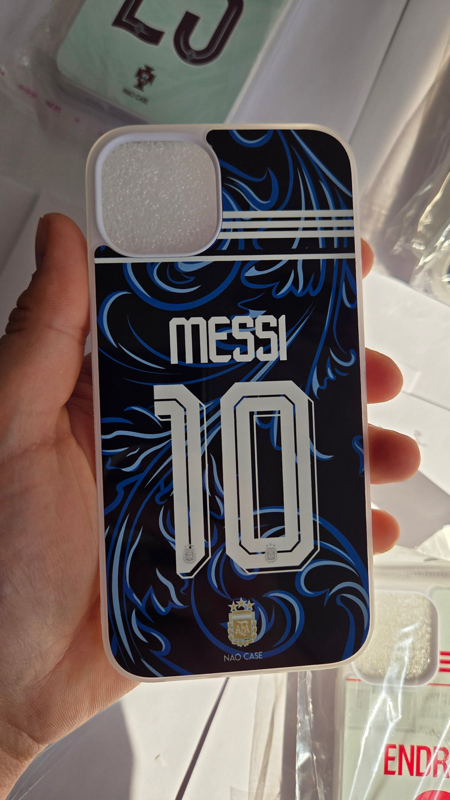 Coque personnalisée produite par NAO CASE