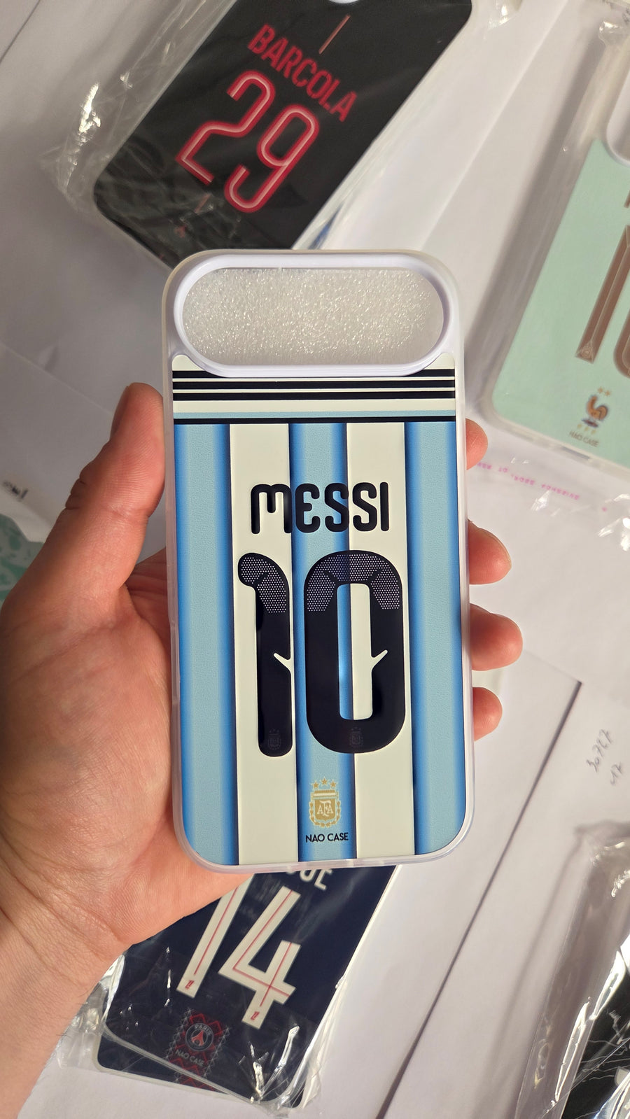 Coque personnalisée produite par NAO CASE