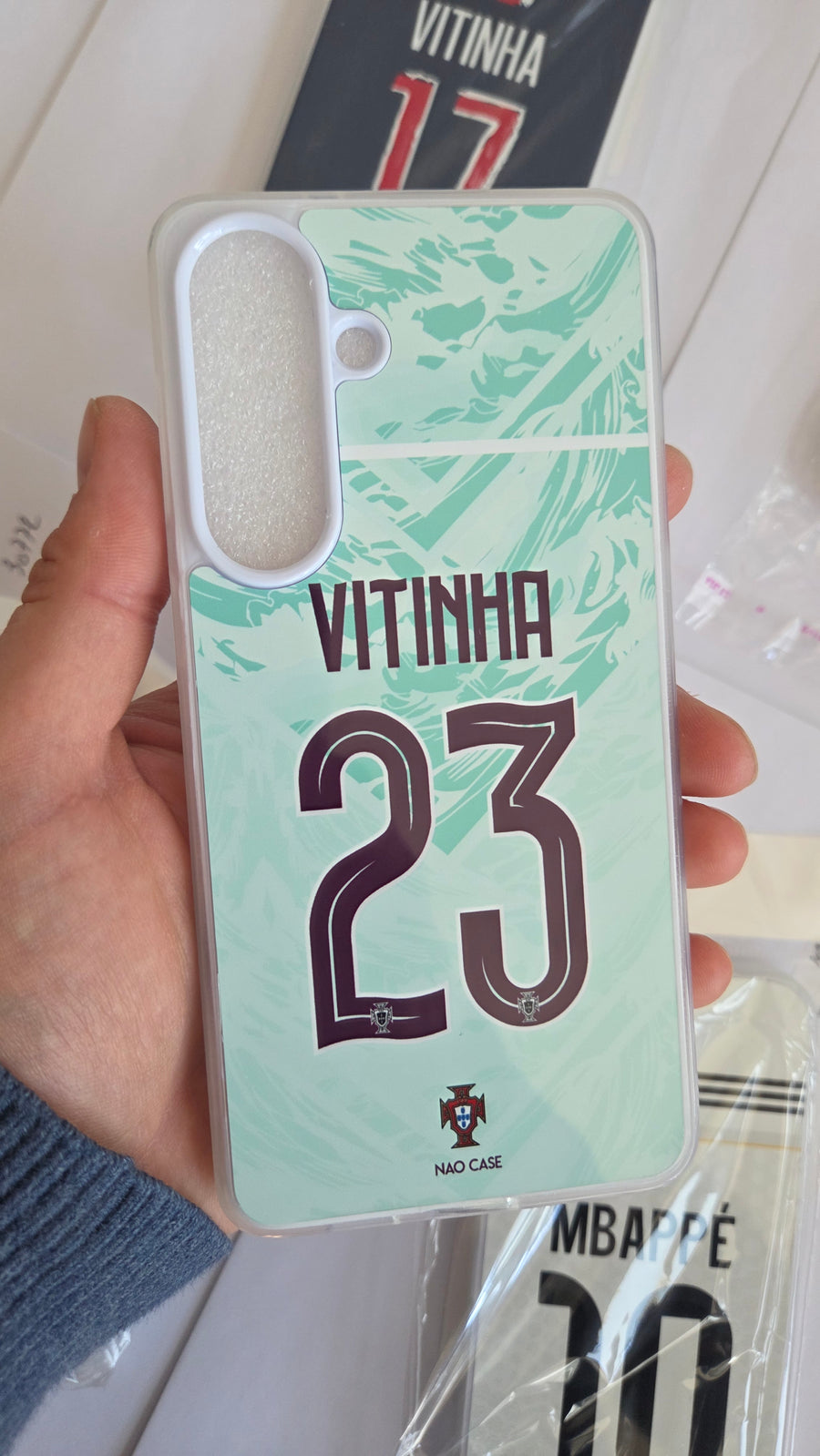 Coque personnalisée produite par NAO CASE