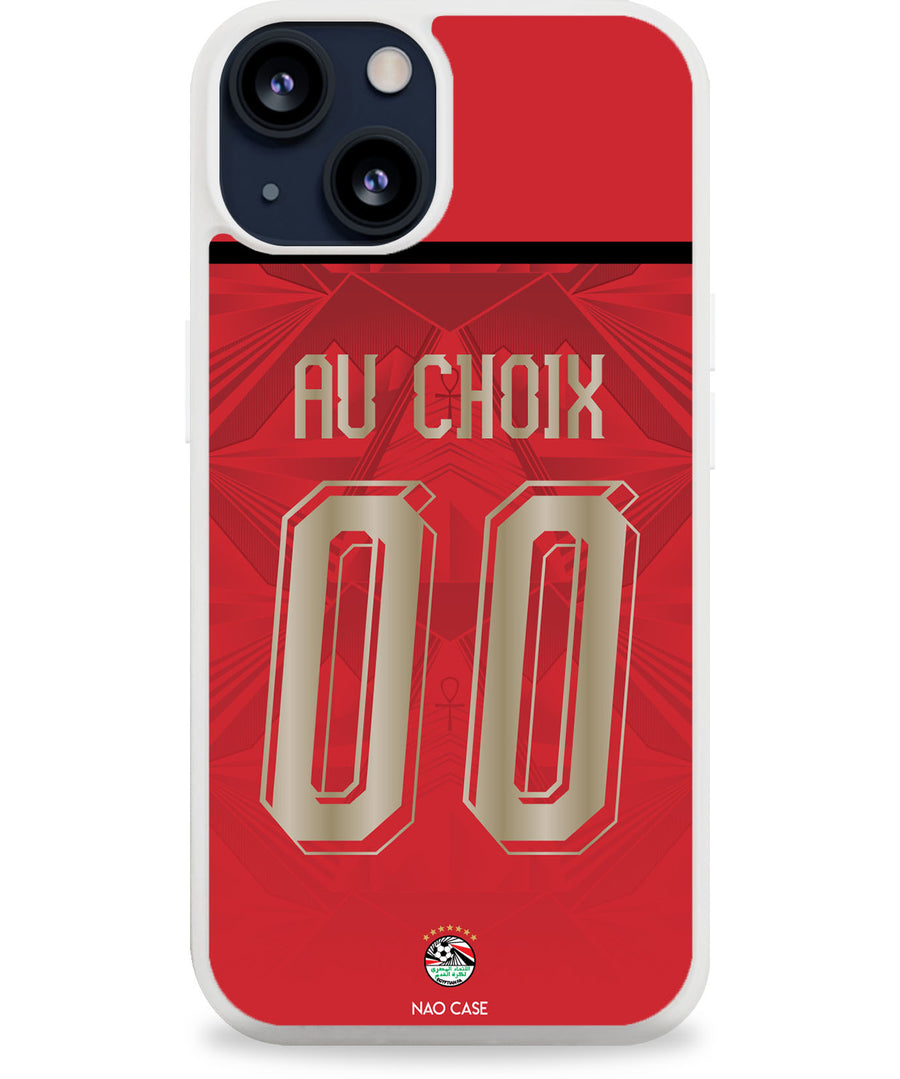 Coque football EGYPTE DOMICILE personnalisée nom numéro – 2ème coque -50% – iPhone Samsung Xiaomi Redmi
