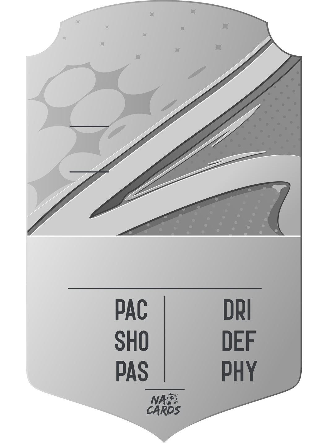 Carte Fifa Personnalisable - S23 ARGENT RARE